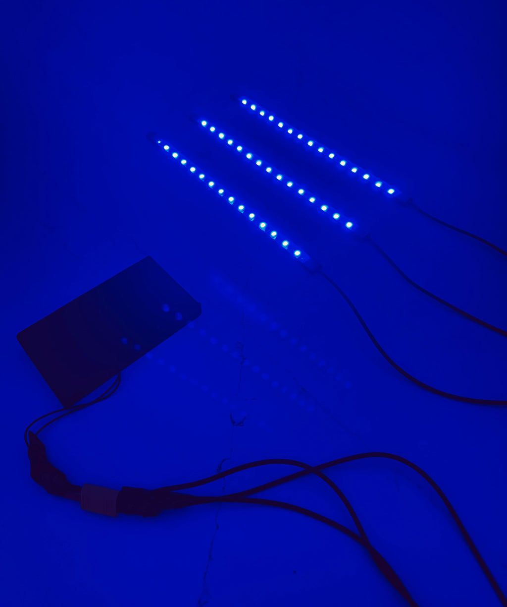 Battery powered underglow kit